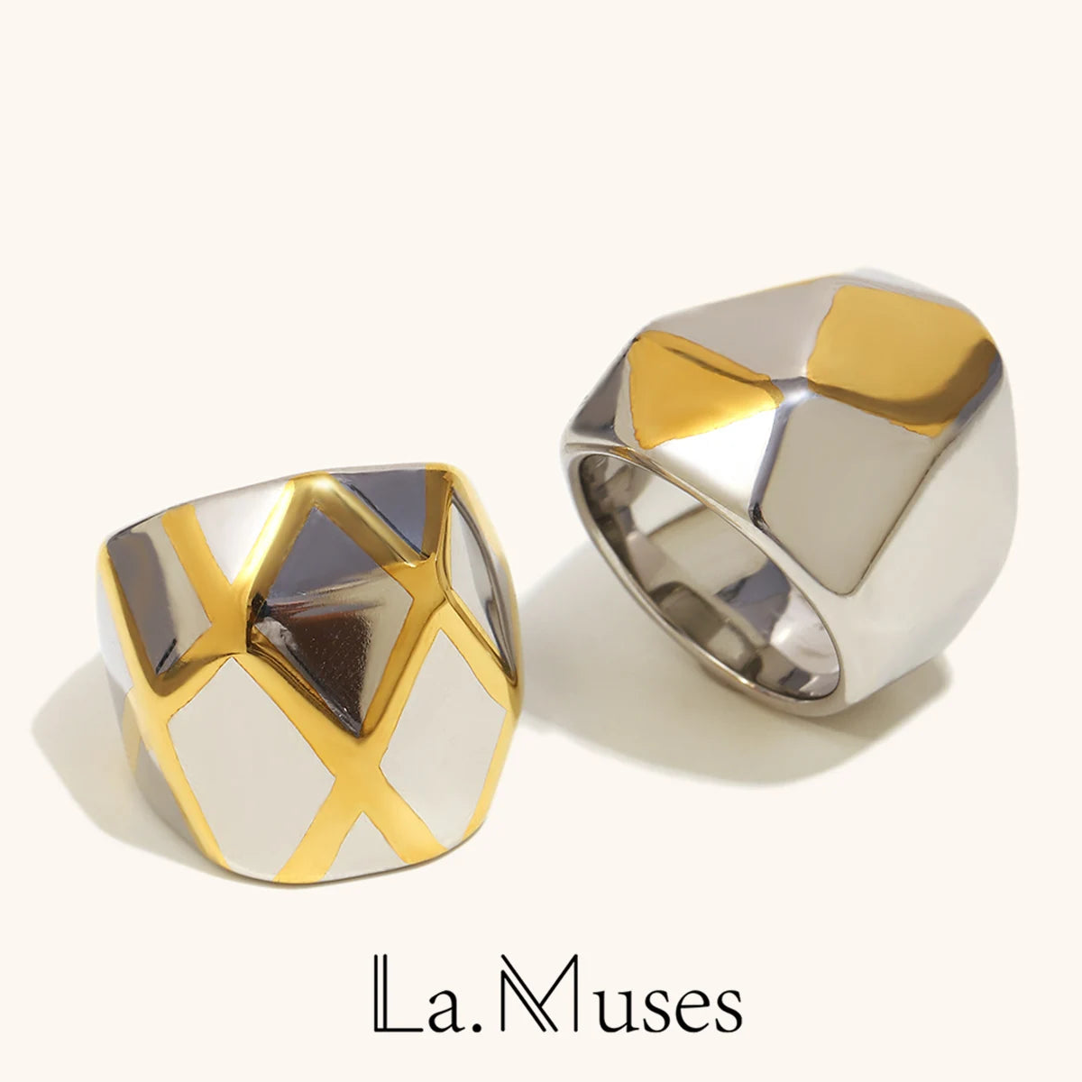 La.Muses – Spherical Elegance Ring 18K