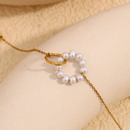 La.Muses – Perle & Lien Doré 18K