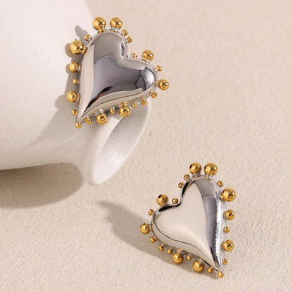 La.Muses – Heartline Earrings 18K