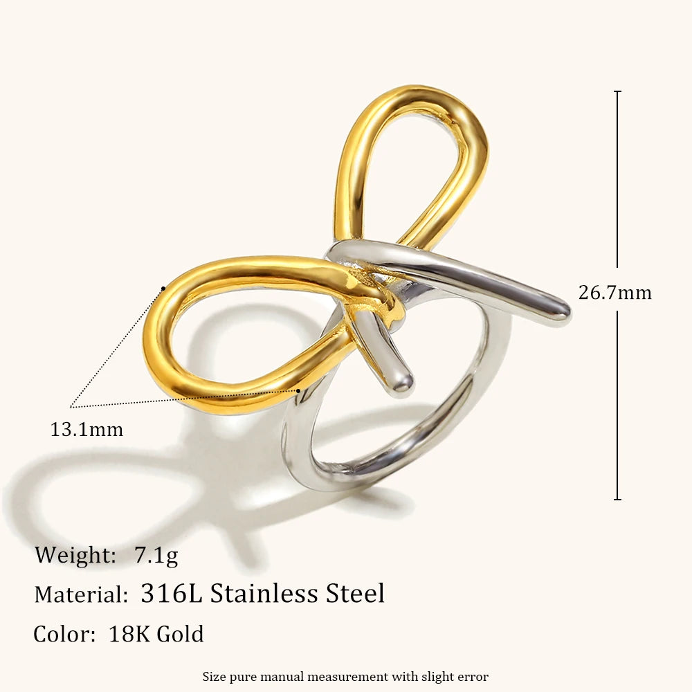 La.Muses – BowLine Ring 18K