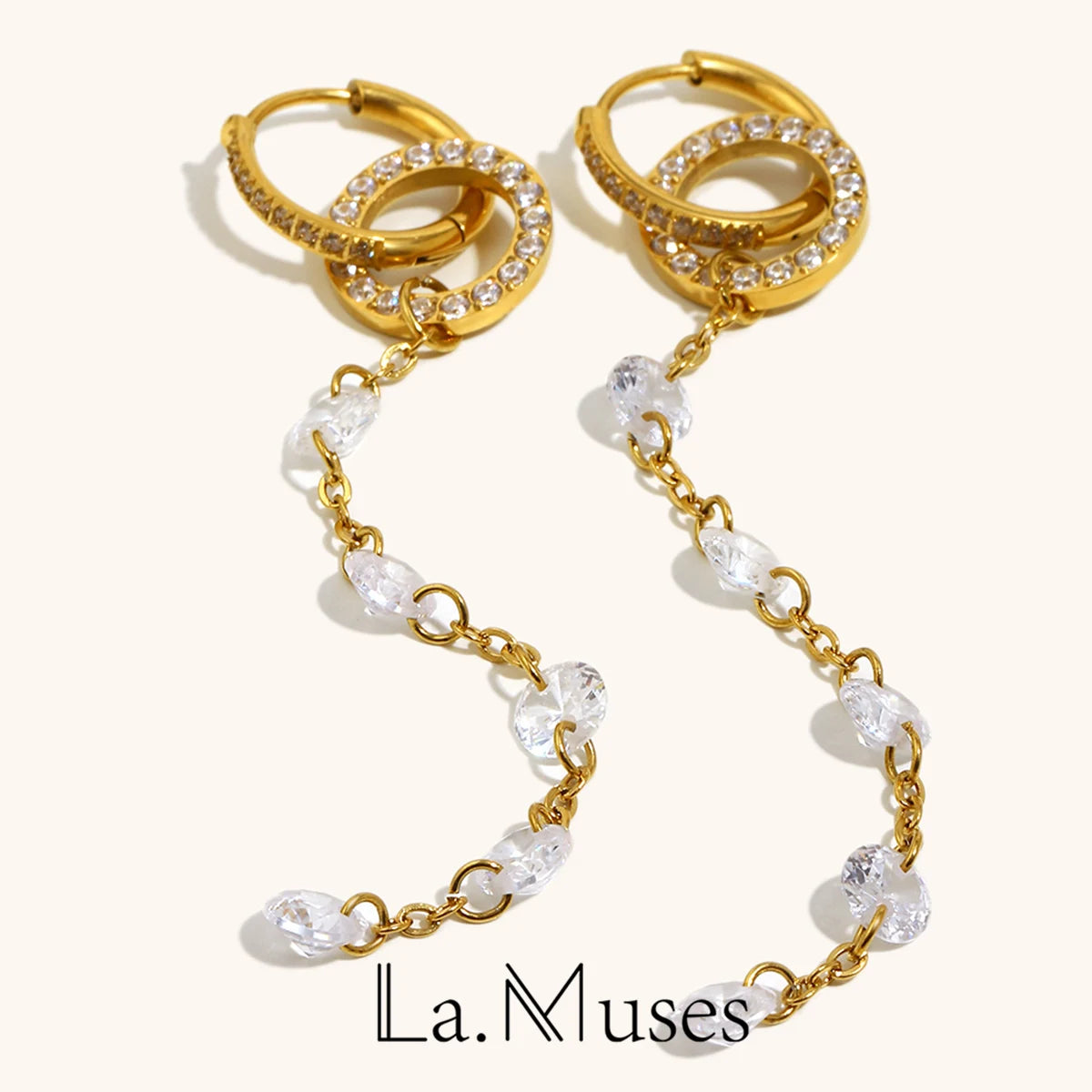 La.Muses – Larmes de Lumière Earrings