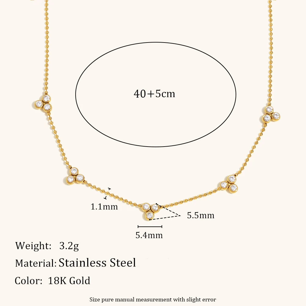 La.Muses – Colliers Jardin d’Éclats 18K