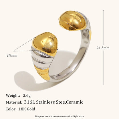 La.Muses – Dual Aura Ring 18K