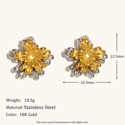 La.Muses – Feuilles d’Or Éternelles 18K