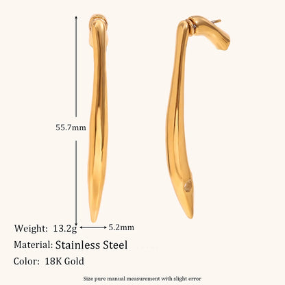 La.Muses – High Heel Earrings 18K