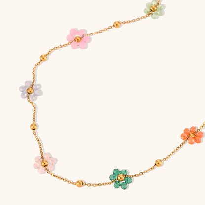 La.Muses – Bloom Charm Necklace 18K