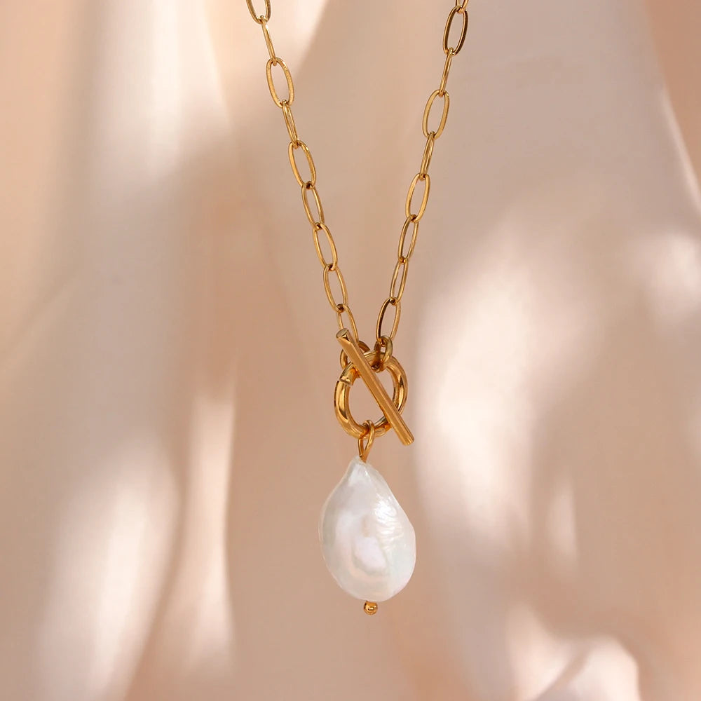 La.Muses – Collier Perle Éternelle 18K