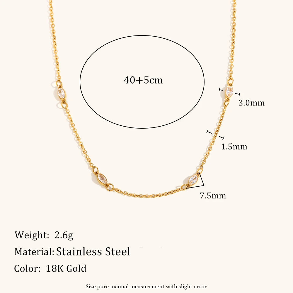 La.Muses – Pure Shine Necklace 18K