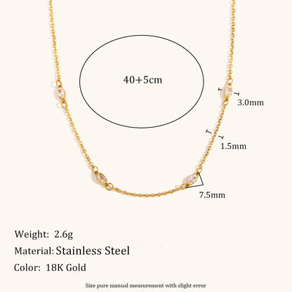 La.Muses – Pure Shine Necklace 18K