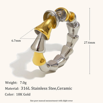 La.Muses – Rule Node Ring 18K