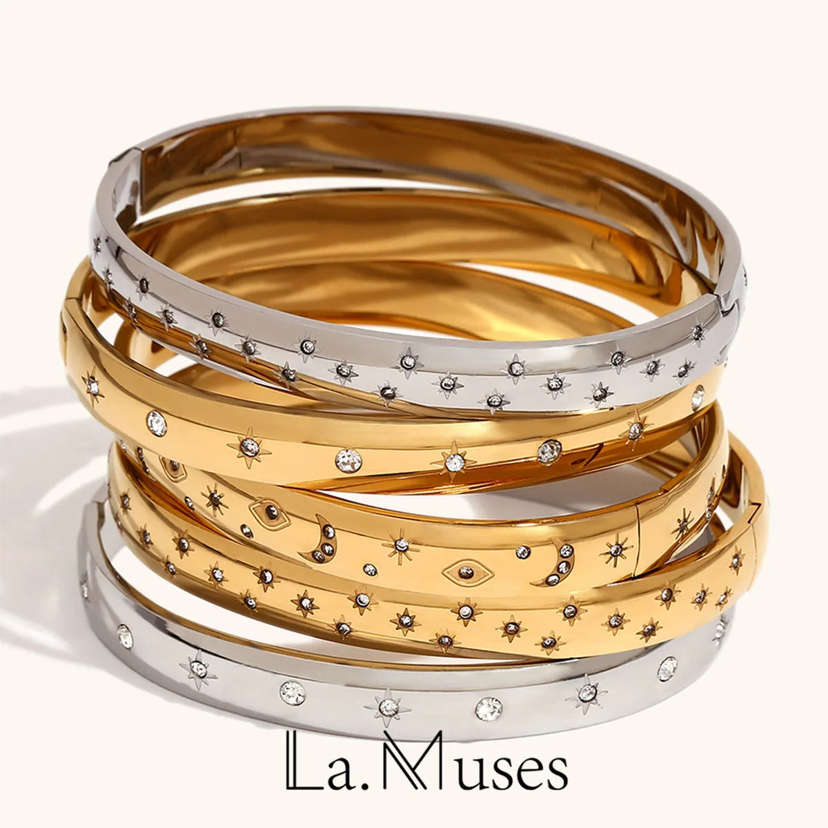 La.Muses – Bracelet Astre Céleste 18K
