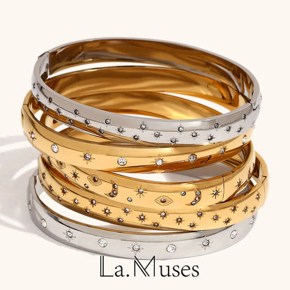 La.Muses – Bracelet Astre Céleste 18K
