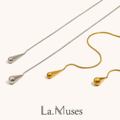 La.Muses – Pure Drop Necklace 18K