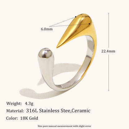 La.Muses – Dual Aura Ring 18K