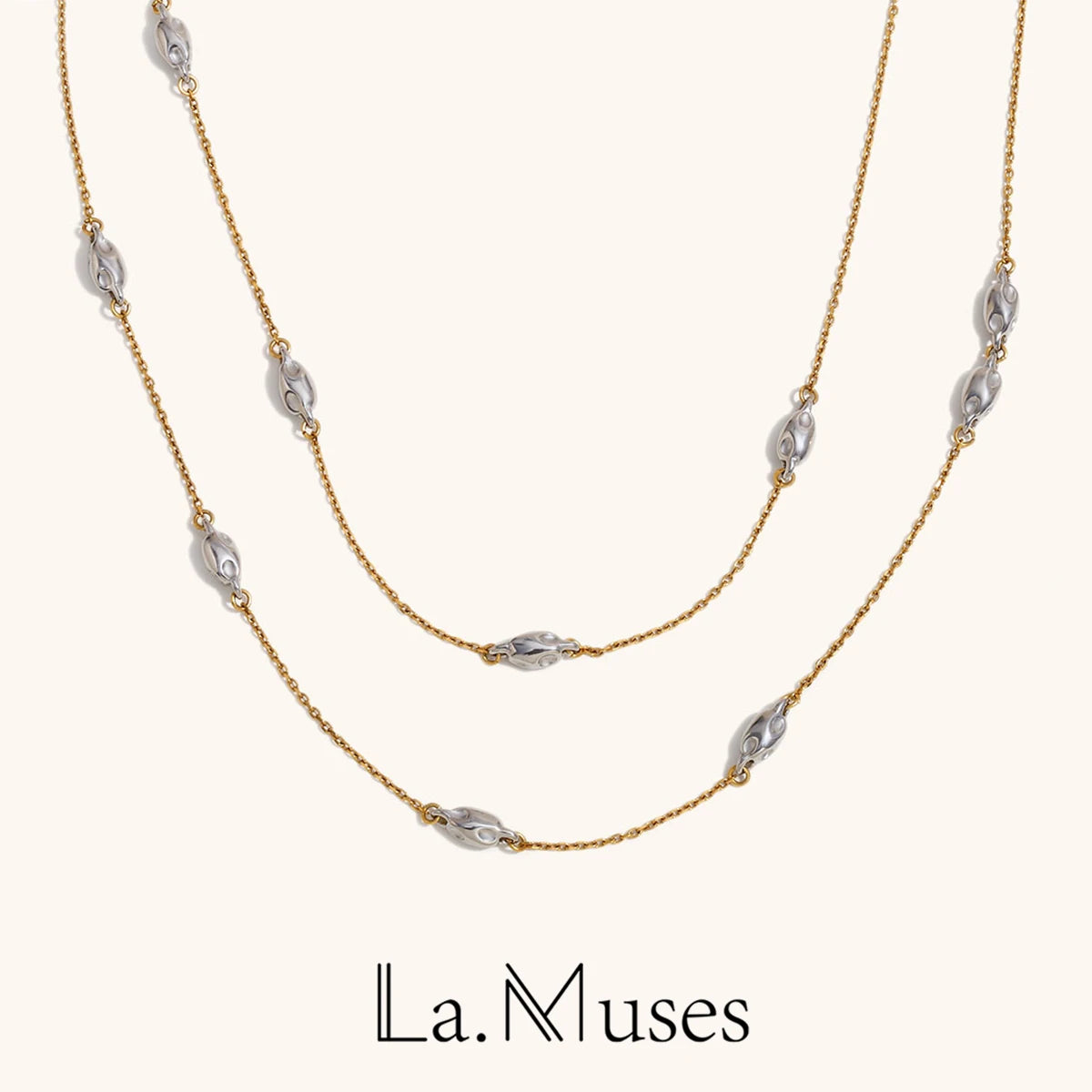 La.Muses – Dual Harmony Chain 18K