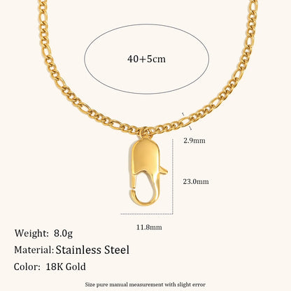 La.Muses – Bold Circle Chain 18K