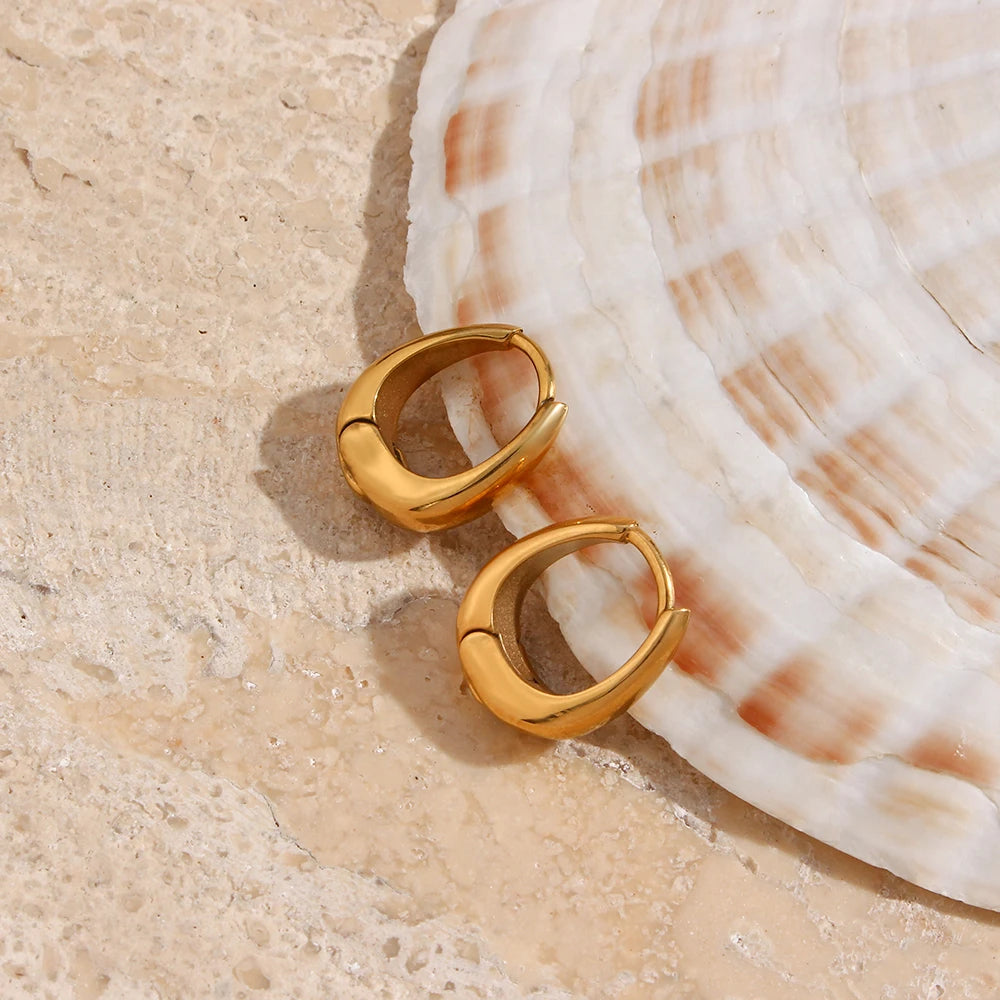 La.Muses – Dual Harmony Hoops 18K