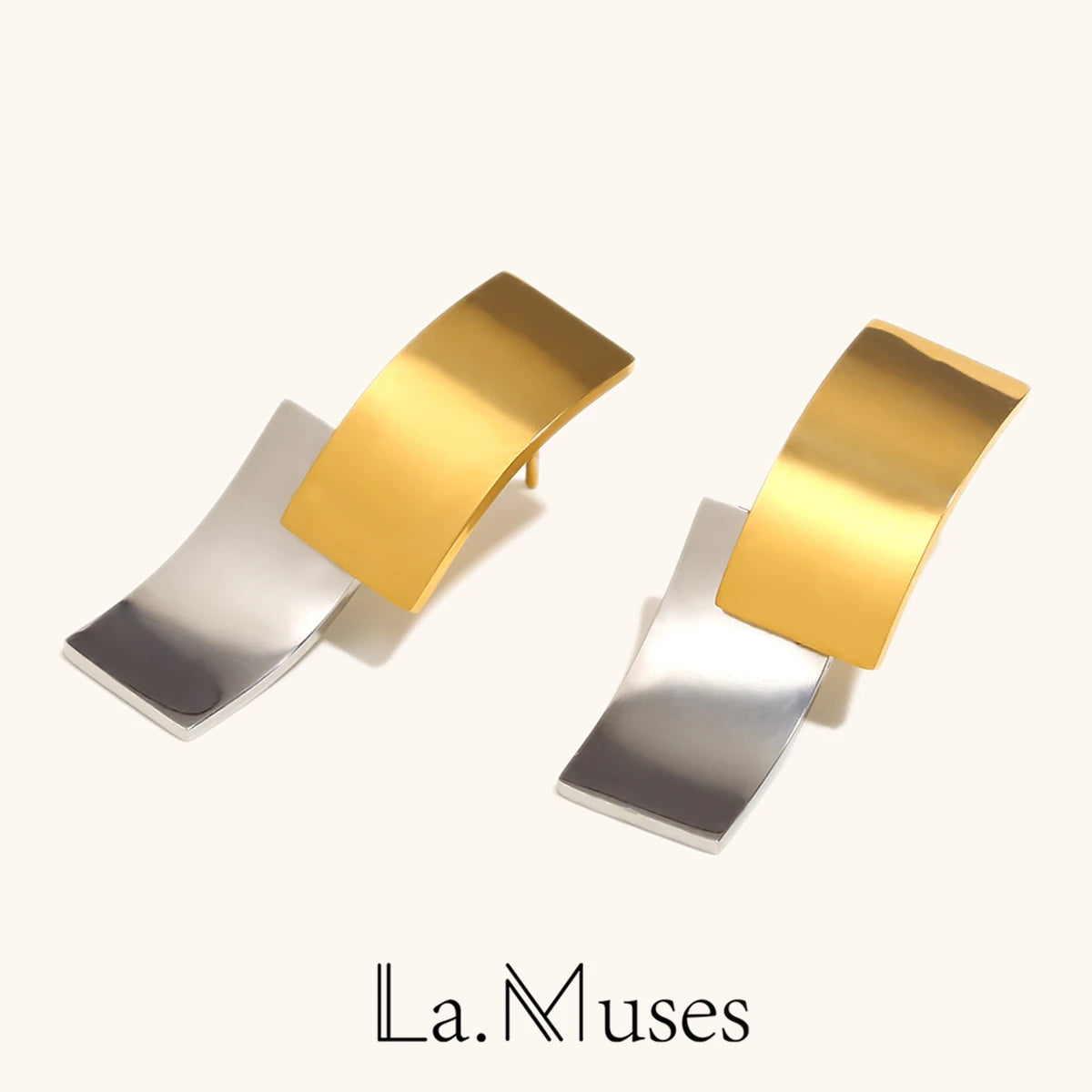La.Muses – Duo Chromé Élégant 18K