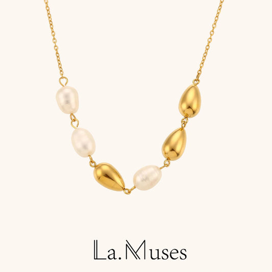 La.Muses – Collier Harmonie Dorée 18K