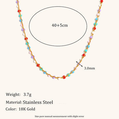 La.Muses – Bloom Charm Necklace 18K