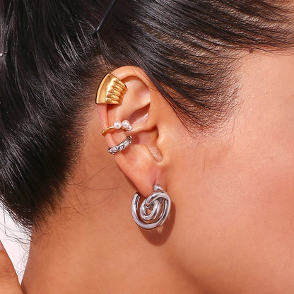 La.Muses – Lock Aura Earrings 18K